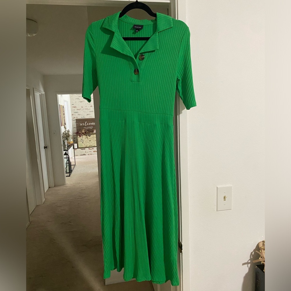 Who What Wear green dress